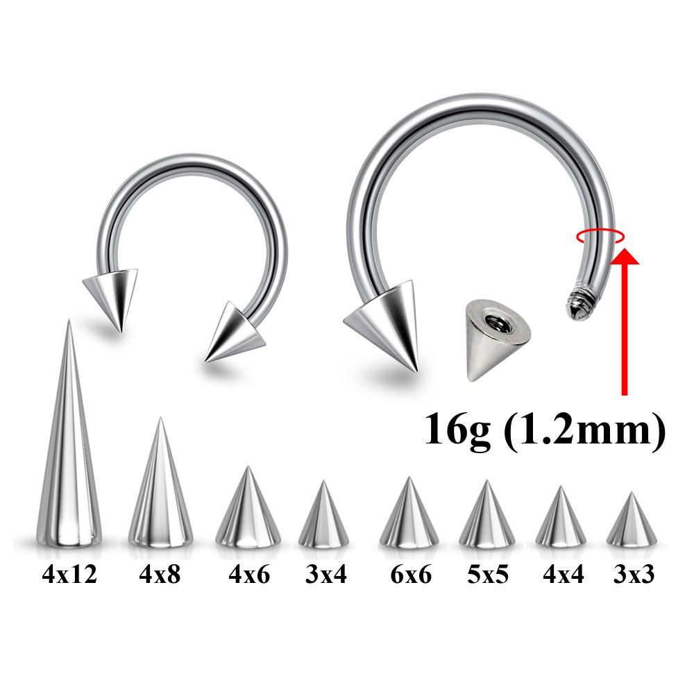 septum spike barbell